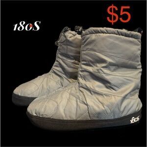 $5 add on item, New 180s B2B Unisex booties size medium